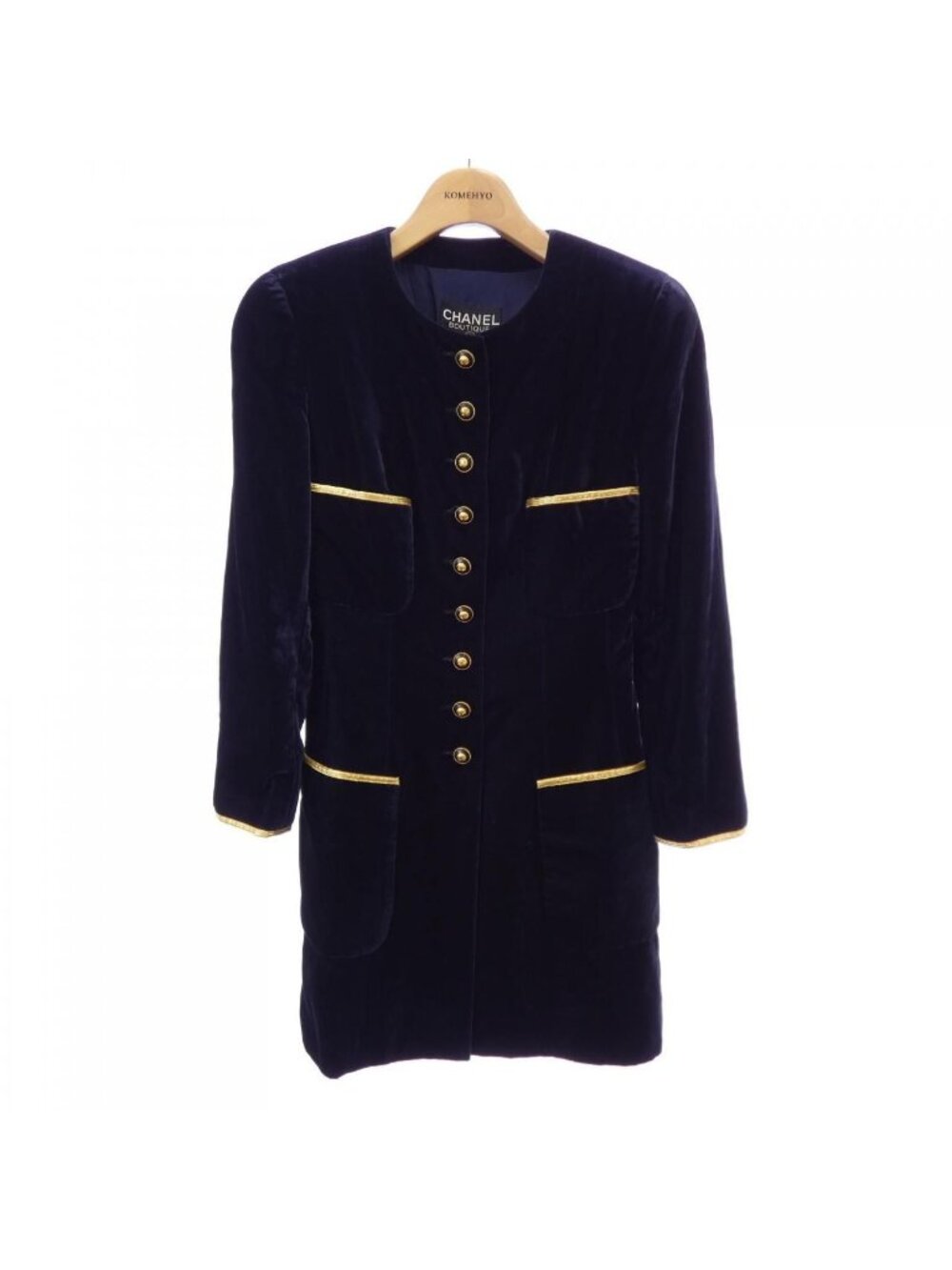 Chanel Vintage Jacket Navy